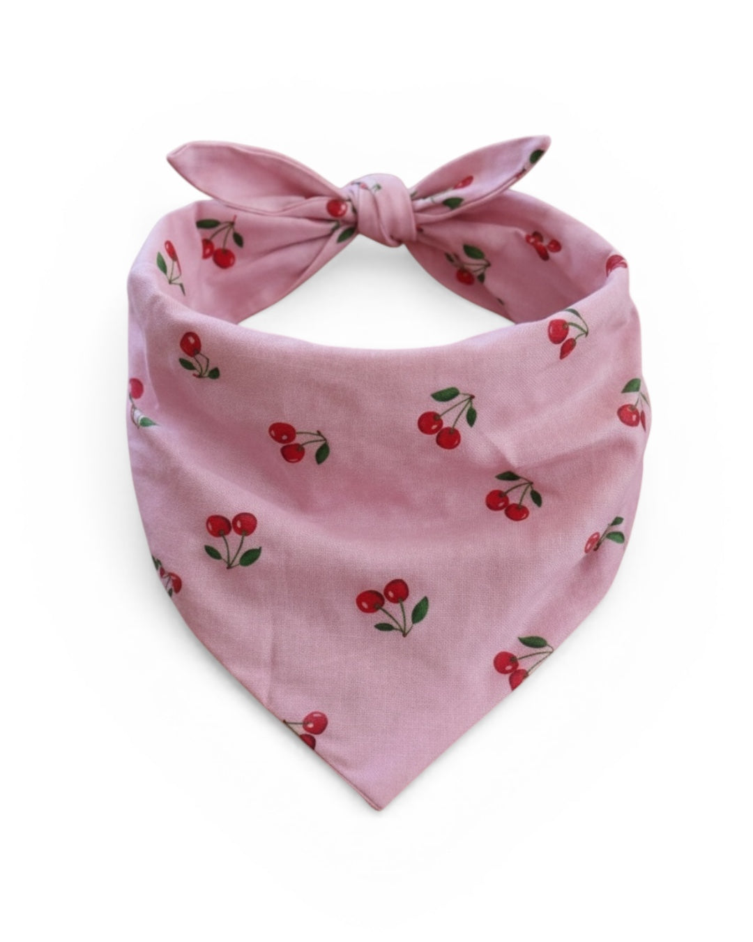 Hundehalstuch sweet cherry aus Baumwollstoff