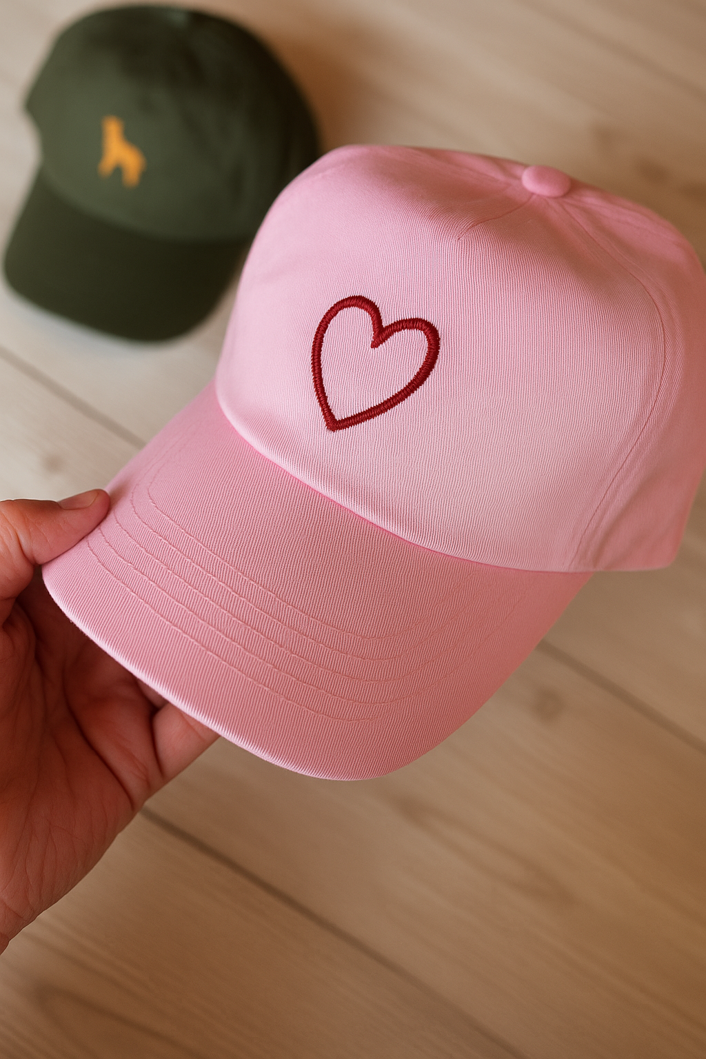 Personalisierte Caps