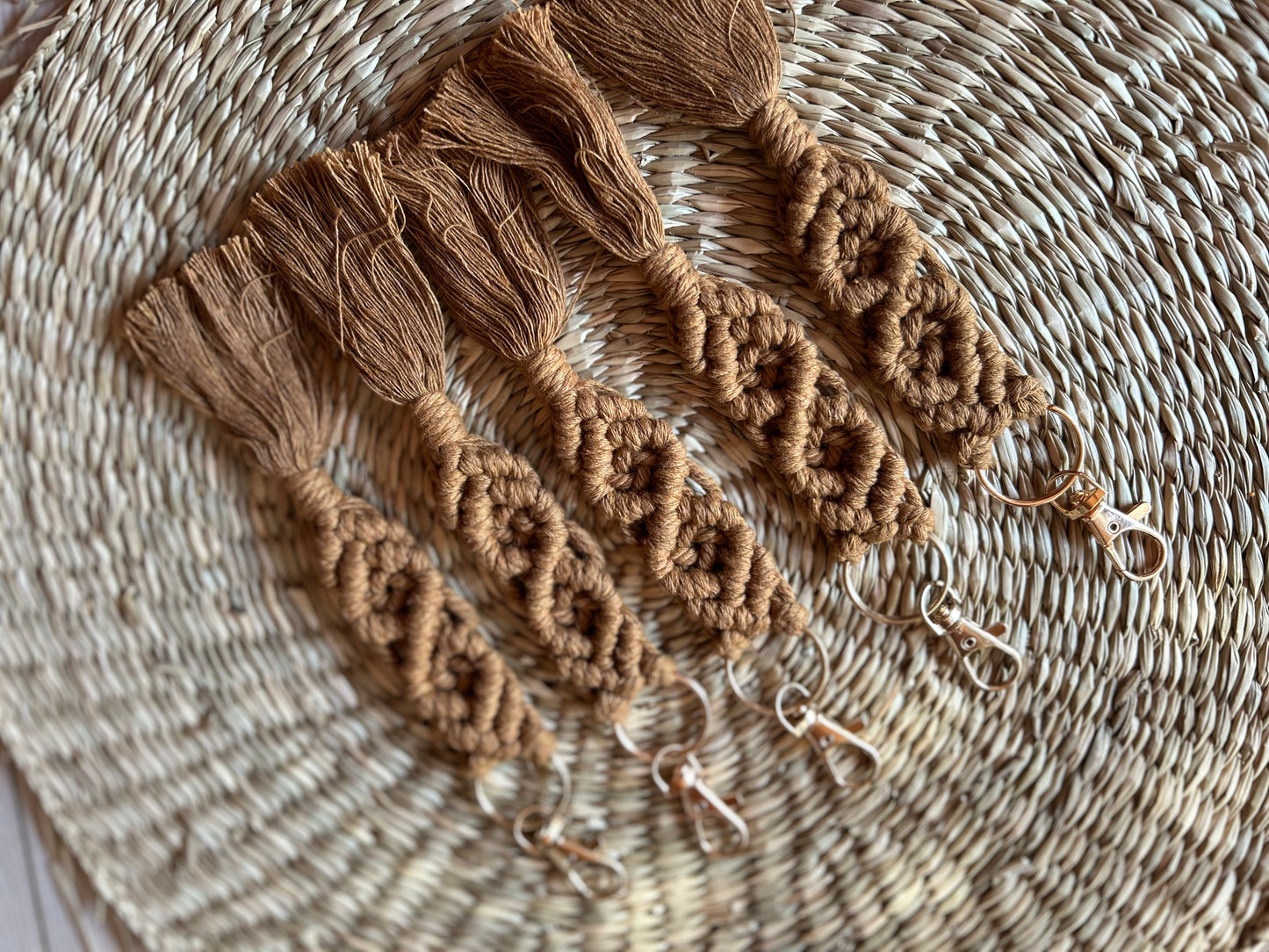 Schlüsselanhänger Macramé