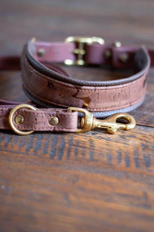 Halsband-Leinenset Vegan Schimmer Limited Edition