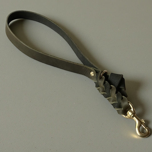 Kurzführer aus Fettleder