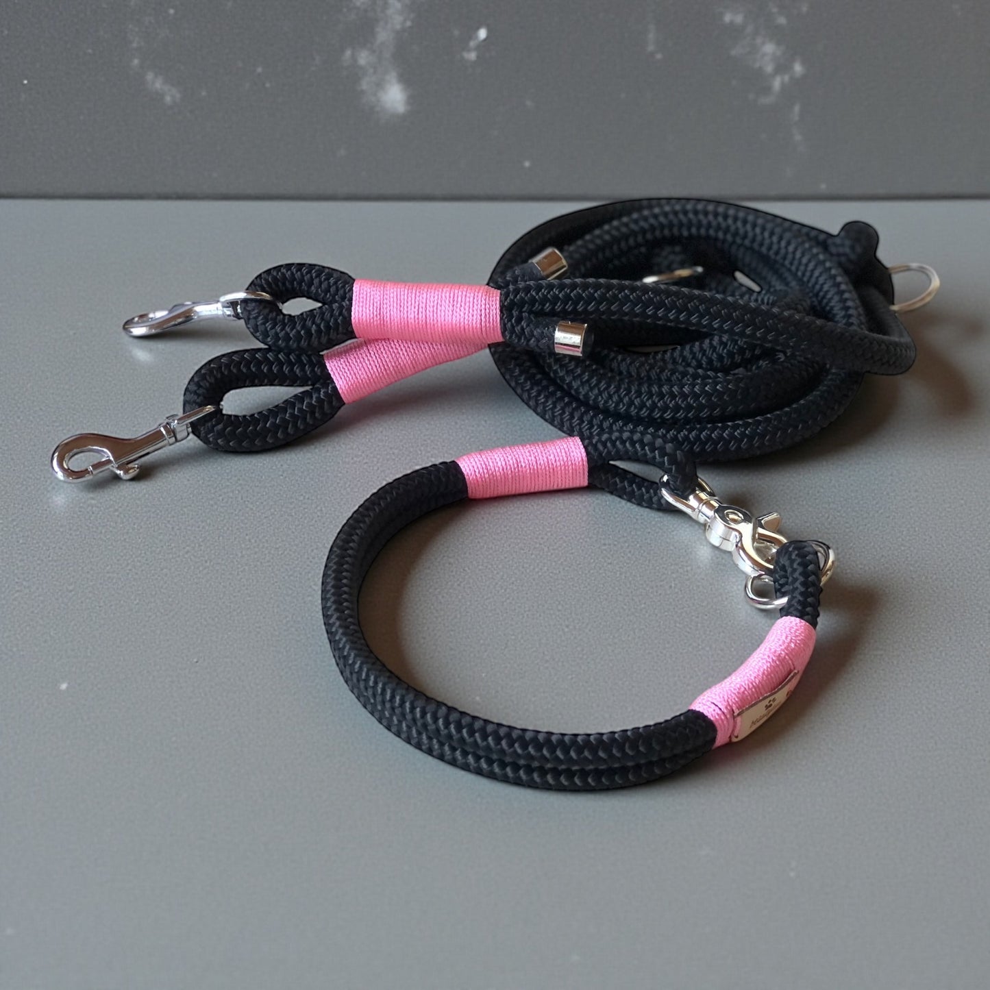 Tau Hundehalsband & Leine – individuell