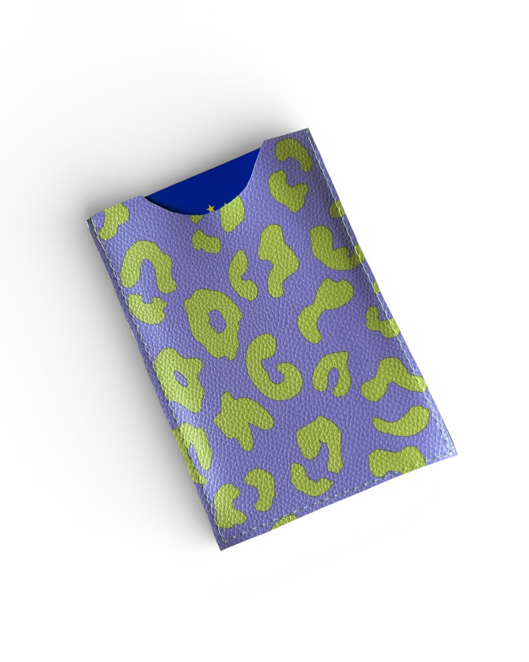 Impfpasshülle für den EU-Heimtierausweis – Leo Lavendel/Neongelb