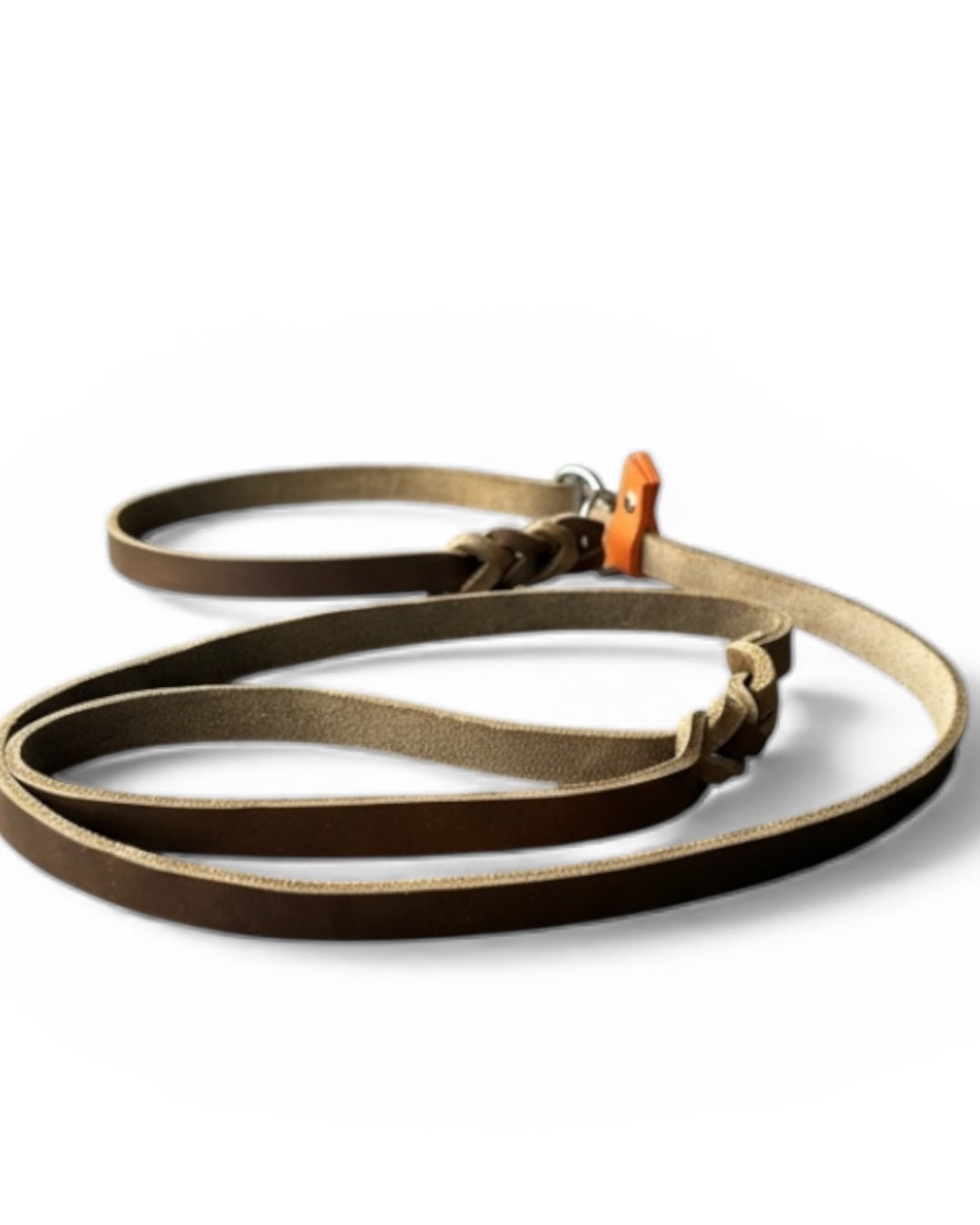 Retrieverleine aus Fettleder