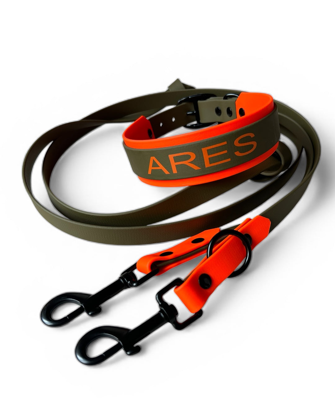 Hundehalsband & Leine aus BioThane® – individuell