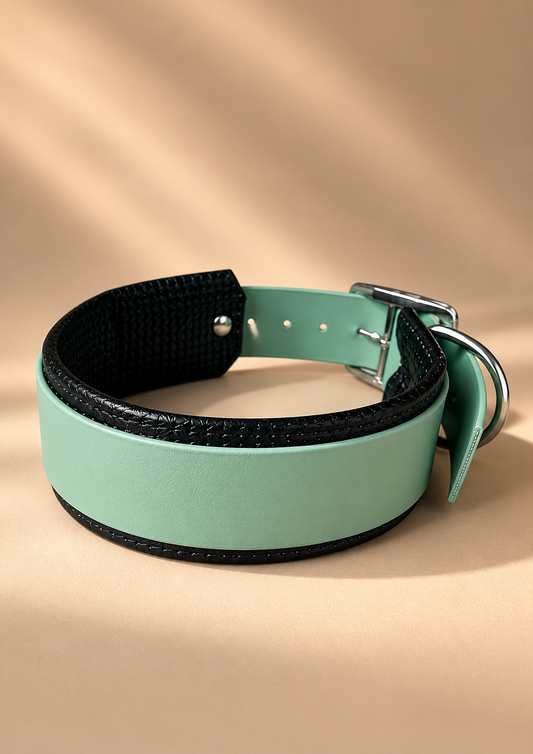 Hundehalsband BioThane® gepolstert