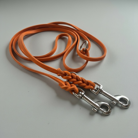 Fettlederleine für kleine Hunde