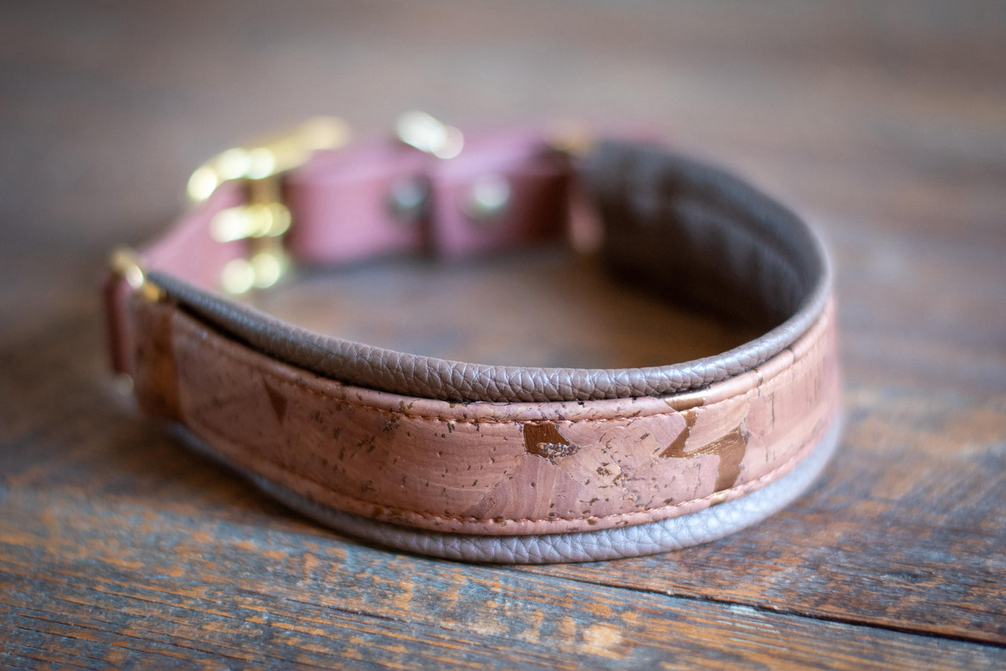 Halsband-Leinenset Vegan Schimmer Limited Edition