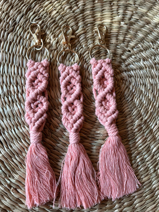 Schlüsselanhänger Macramé
