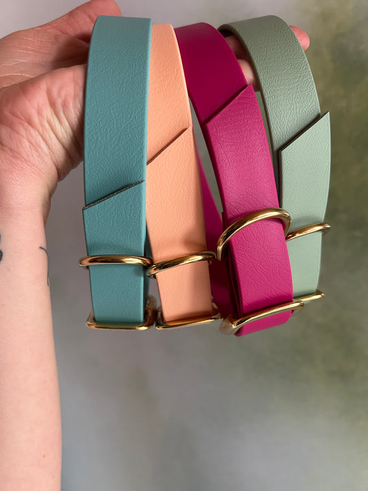 Halsband - Leinenset in vier exklusiven Farben
