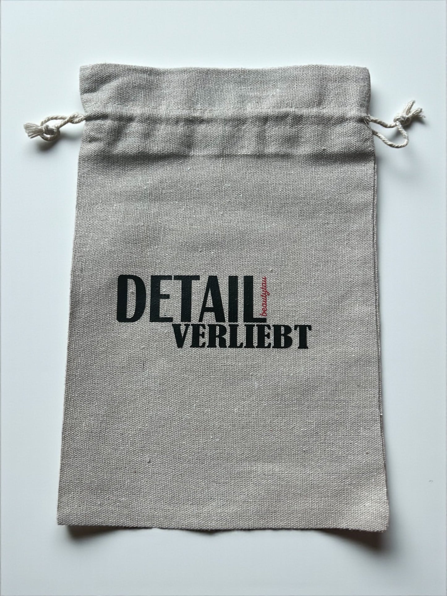 Detailverliebt beautytau Baumwollsäckchen